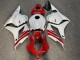 Purchase 2009-2012 Glossy White Red Honda CBR600RR Motorcycle Fairings UK