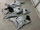 Purchase 2009-2012 Glossy Nardo Grey with Black Pattern Honda CBR600RR Motorcycle Fairings UK