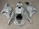 Purchase 2009-2012 Glossy Nardo Grey with Black Pattern Honda CBR600RR Motorcycle Fairings UK