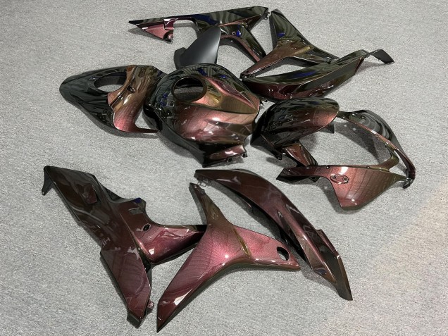 Purchase 2009-2012 Glossy Pearl Bronze Gradient Honda CBR600RR Motorcycle Fairings UK