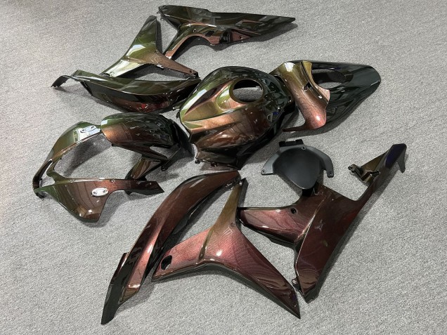 Purchase 2009-2012 Glossy Pearl Bronze Gradient Honda CBR600RR Motorcycle Fairings UK