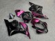 Purchase 2009-2012 Glossy Black Pink Honda CBR600RR Motorcycle Fairings UK