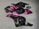 Purchase 2009-2012 Glossy Black Pink Honda CBR600RR Motorcycle Fairings UK