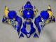 Purchase 2009-2012 Royal Blue with Gold Accents Honda CBR600RR Motorcycle Fairings UK