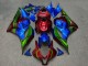 Purchase 2009-2012 Glossy Red Blue Green Color Honda CBR600RR Motorcycle Fairings UK