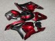 Purchase 2009-2012 Glossy Candy Red & Matte Black Honda CBR600RR Motorcycle Fairings UK
