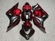 Purchase 2009-2012 Glossy Candy Red & Matte Black Honda CBR600RR Motorcycle Fairings UK