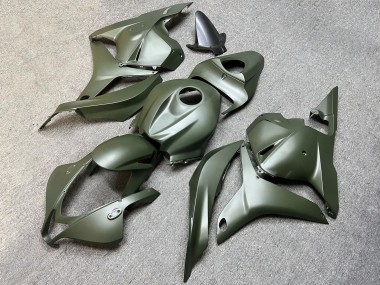Purchase 2009-2012 Matte Army Green Honda CBR600RR Motorcycle Fairings UK