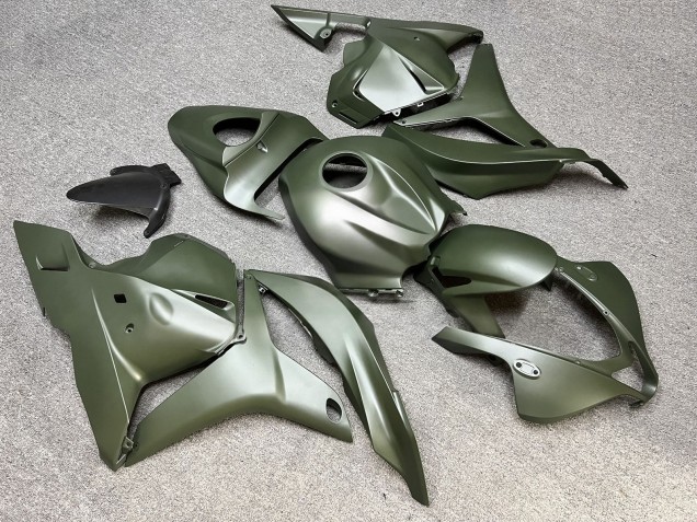Purchase 2009-2012 Matte Army Green Honda CBR600RR Motorcycle Fairings UK