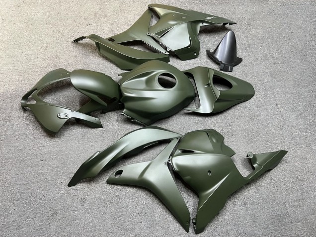 Purchase 2009-2012 Matte Army Green Honda CBR600RR Motorcycle Fairings UK