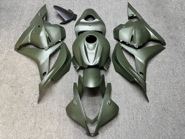 Purchase 2009-2012 Matte Army Green Honda CBR600RR Motorcycle Fairings UK