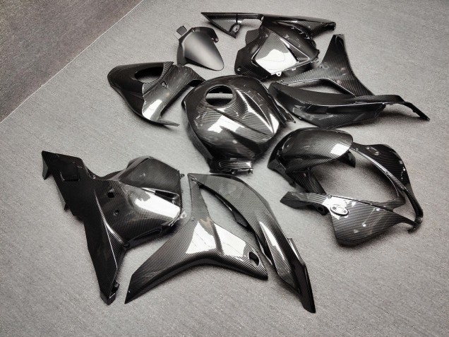 Purchase 2009-2012 Glossy Carbon Fiber Style Honda CBR600RR Motorcycle Fairings UK
