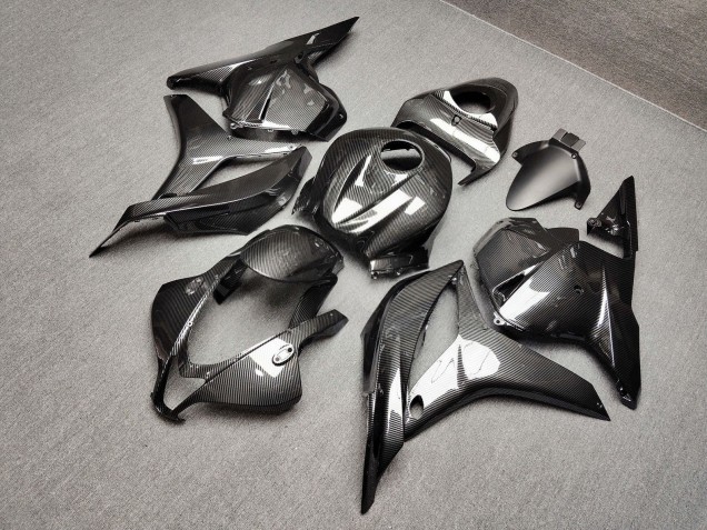 Purchase 2009-2012 Glossy Carbon Fiber Style Honda CBR600RR Motorcycle Fairings UK