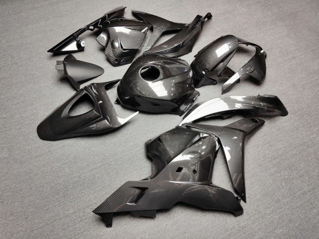Purchase 2009-2012 Glossy Carbon Fiber Style Honda CBR600RR Motorcycle Fairings UK