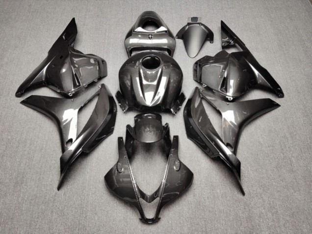 Purchase 2009-2012 Glossy Carbon Fiber Style Honda CBR600RR Motorcycle Fairings UK