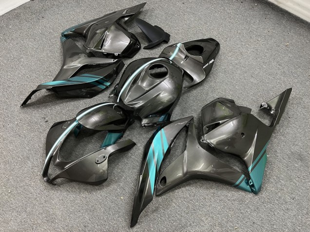 Purchase 2009-2012 Titanium Grey Emerald Green Honda CBR600RR Motorcycle Fairings UK
