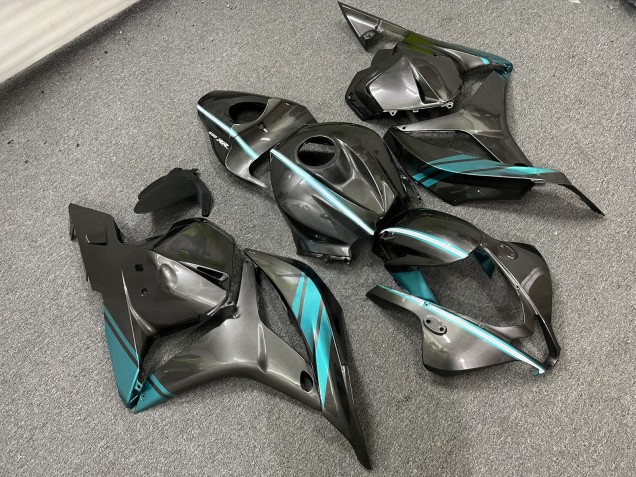 Purchase 2009-2012 Titanium Grey Emerald Green Honda CBR600RR Motorcycle Fairings UK