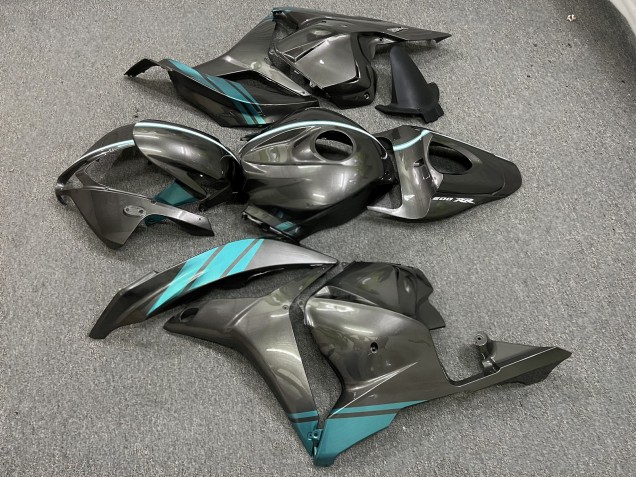 Purchase 2009-2012 Titanium Grey Emerald Green Honda CBR600RR Motorcycle Fairings UK
