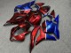 Purchase 2009-2012 Red Blue Slash Honda CBR600RR Motorcycle Fairings UK