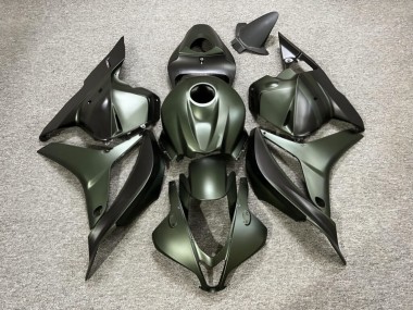 Purchase 2009-2012 Matte Green Grey Honda CBR600RR Motorcycle Fairings UK