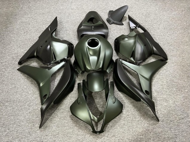 Purchase 2009-2012 Matte Green Grey Honda CBR600RR Motorcycle Fairings UK