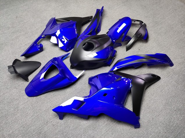Purchase 2009-2012 Glossy Deep Blue & Matte Black Honda CBR600RR Motorcycle Fairings UK