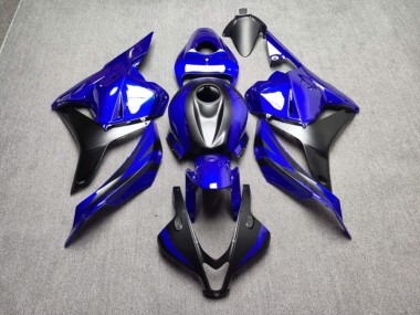 Purchase 2009-2012 Glossy Deep Blue & Matte Black Honda CBR600RR Motorcycle Fairings UK