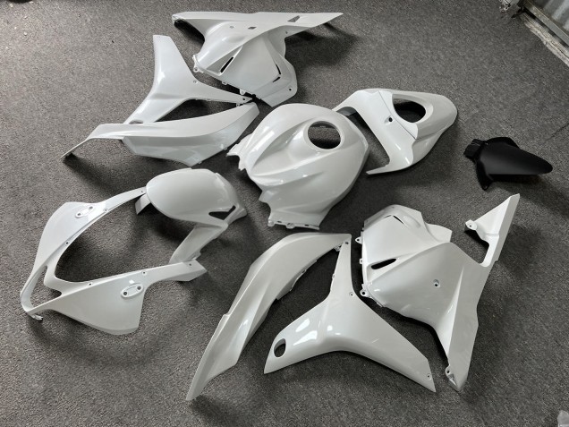 Purchase 2009-2012 Glossy Pearl White Honda CBR600RR Motorcycle Fairings UK