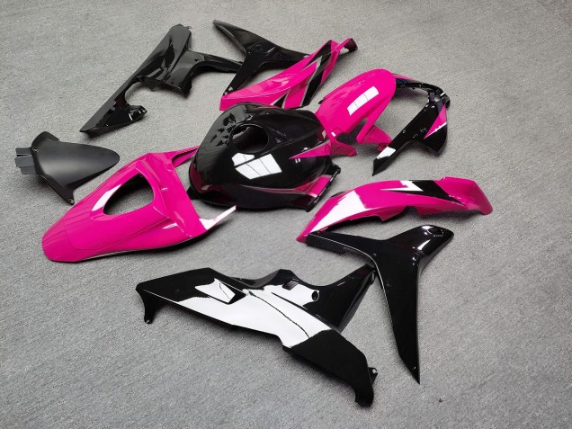 Purchase 2007-2008 Glossy Black & Pink Honda CBR600RR Motorcycle Fairings UK