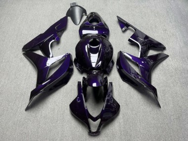 Purchase 2007-2008 Glossy Purple Carbon Fiber Style Honda CBR600RR Motorcycle Fairings UK