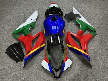 Purchase 2007-2008 Glossy Blue Red Green White Yellow Line Honda CBR600RR Motorcycle Fairings UK