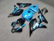 Purchase 2007-2008 Glossy Black Blue Leyla Honda CBR600RR Motorcycle Fairings UK