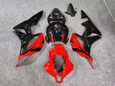 Purchase 2007-2008 Glossy Black Red Honda CBR600RR Motorcycle Fairings UK