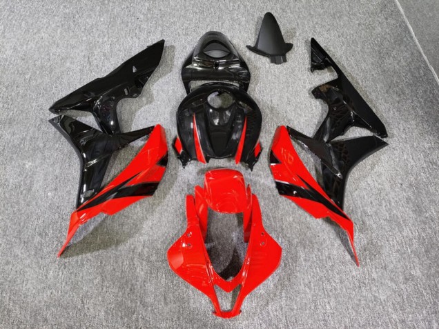 Purchase 2007-2008 Glossy Black Red Honda CBR600RR Motorcycle Fairings UK