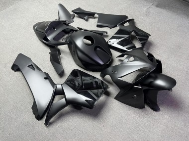 Purchase 2005-2006 Matte Black with Glossy Black Honda CBR600RR Motorcycle Fairings UK