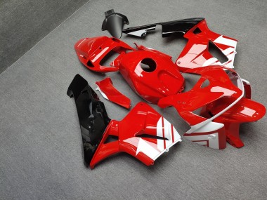 Purchase 2005-2006 Glossy Red & White Honda CBR600RR Motorcycle Fairings UK