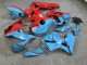 Purchase 2005-2006 Glossy Red & Light Blue Split Honda CBR600RR Motorcycle Fairings UK
