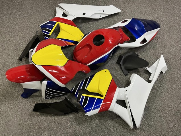 Purchase 2005-2006 Glossy Red White Blue Yellow Honda CBR600RR Motorcycle Fairings UK