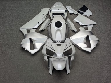 Purchase 2005-2006 Glossy White Silver Black Honda CBR600RR Motorcycle Fairings UK
