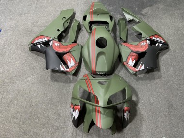 Purchase 2005-2006 Matte Green Venom Honda CBR600RR Motorcycle Fairings UK