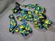 Purchase 2005-2006 Glossy Yellow Blue Camo Honda CBR600RR Motorcycle Fairings UK