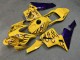 Purchase 2003-2004 Glossy Yellow Purple Flame Honda CBR600RR Motorcycle Fairings UK