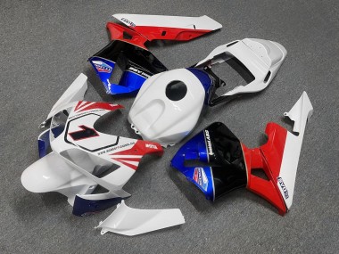 Purchase 2003-2004 Glossy White Red Black Blue Honda CBR600RR Motorcycle Fairings UK