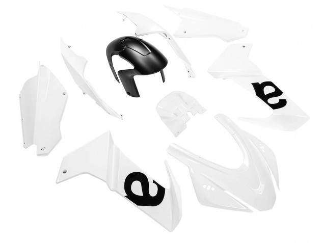 Purchase 2020-2024 White Aprilia RS660 Motorcycle Fairings UK