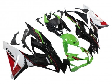 Purchase 2019-2022 Green Glossy Black White Red Kawasaki ZX6R Motorcycle Fairings UK