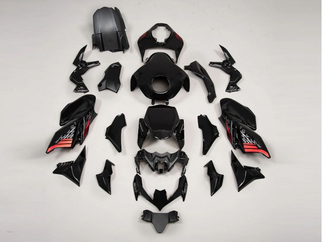 Purchase 2020-2024 Black Red Kawasaki Z900 Motorcycle Fairings UK Purchase 2020-2024 Black Red Kawasaki Z900 Motorcycle Fairings UK