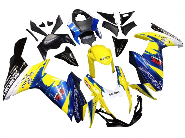 Purchase 2011-2024 Yellow Blue Corona Alstare Suzuki GSXR 600/750 Motorcycle Fairings UK Purchase 2011-2024 Yellow Blue Corona Alstare Suzuki GSXR 600/750 Motorcycle Fairings UK