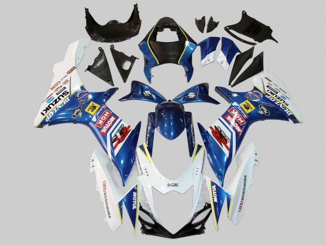 Purchase 2011-2024 Blue White Suzuki GSXR 600/750 Motorcycle Fairings UK Purchase 2011-2024 Blue White Suzuki GSXR 600/750 Motorcycle Fairings UK