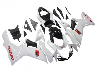Purchase 2011-2024 White Glossy Black Red Decal Suzuki GSXR 600/750 Motorcycle Fairings UK