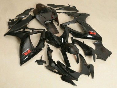 Purchase 2006-2007 Glossy Black Suzuki GSXR 600/750 Motorcycle Fairing UK